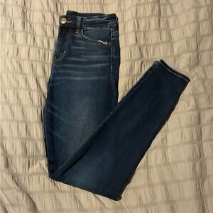 American Eagle Outfitters Dark Blue Skinny Jeans
